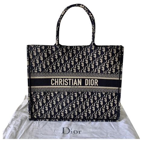 sac en toile christian dior|sac designer Dior.